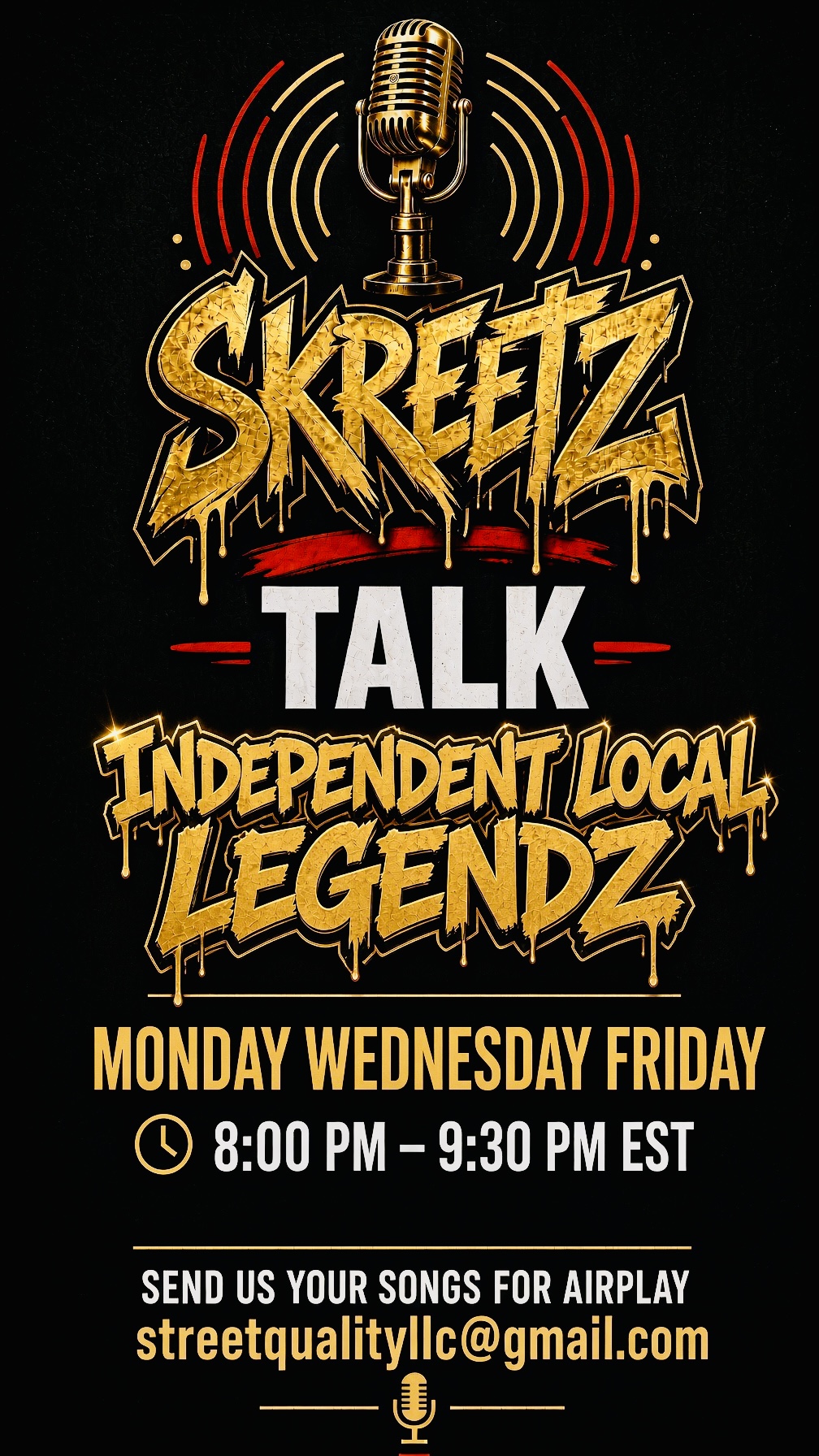 Skreetz Talk Radio & Podcast logo