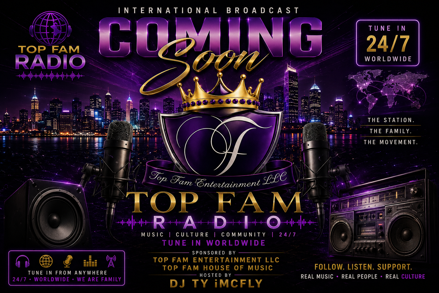 Top Fam Radio logo